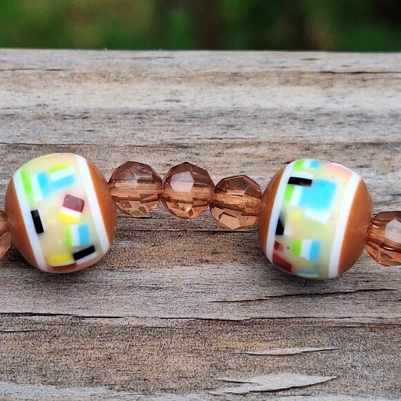 Handbeaded Sequin Kiss Lock Mini Purse Beaded Handle Floral Embellished Handbag - Picture 12 of 15